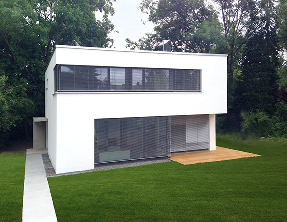 Einfamilienhaus Laufamholz, moderne Architektur